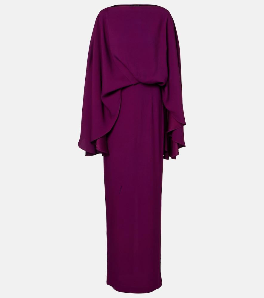 taller marmo eolia crêpe cady maxi dress
