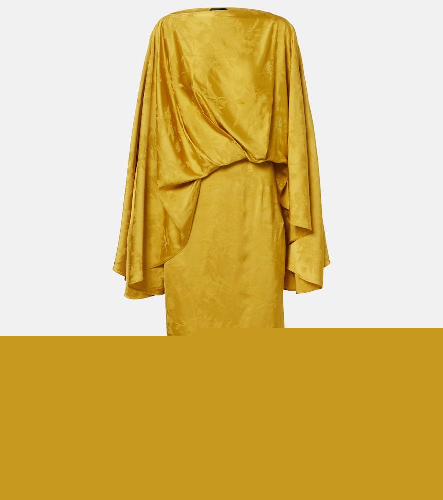 taller marmo eolia primavera jacquard midi dress