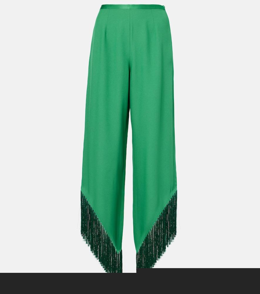 taller marmo oaxaca fringed culottes