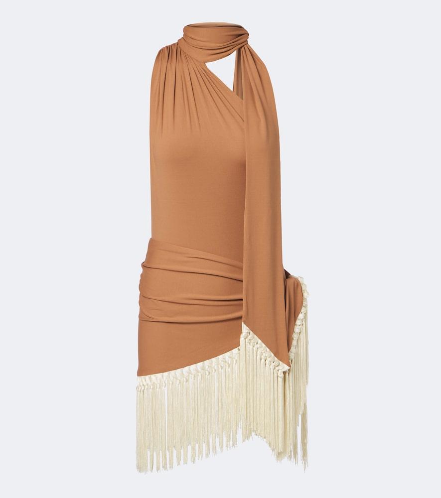 taller marmo siwa scarf-detail swimsuit and beach cover-up set