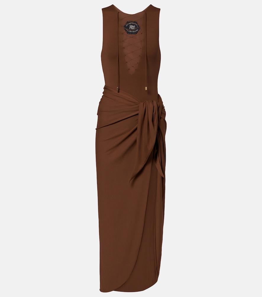 taller marmo swimsuit and beach cover-up set