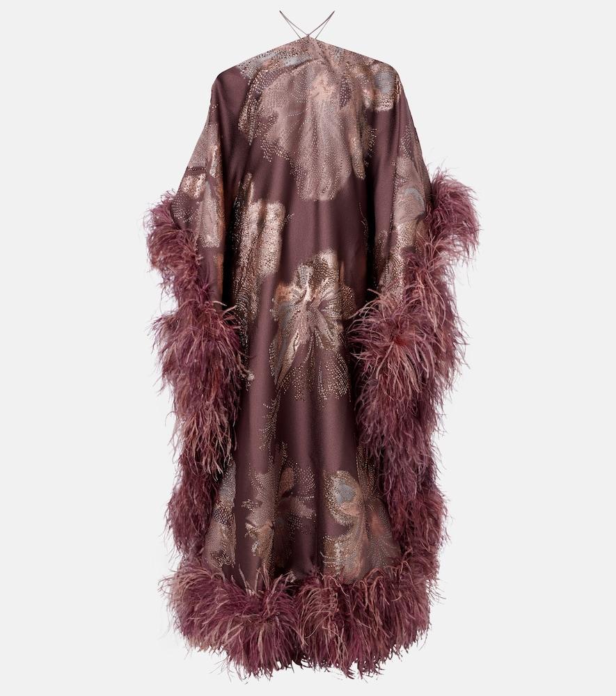 taller marmo sza sza bloom fil coupé kaftan