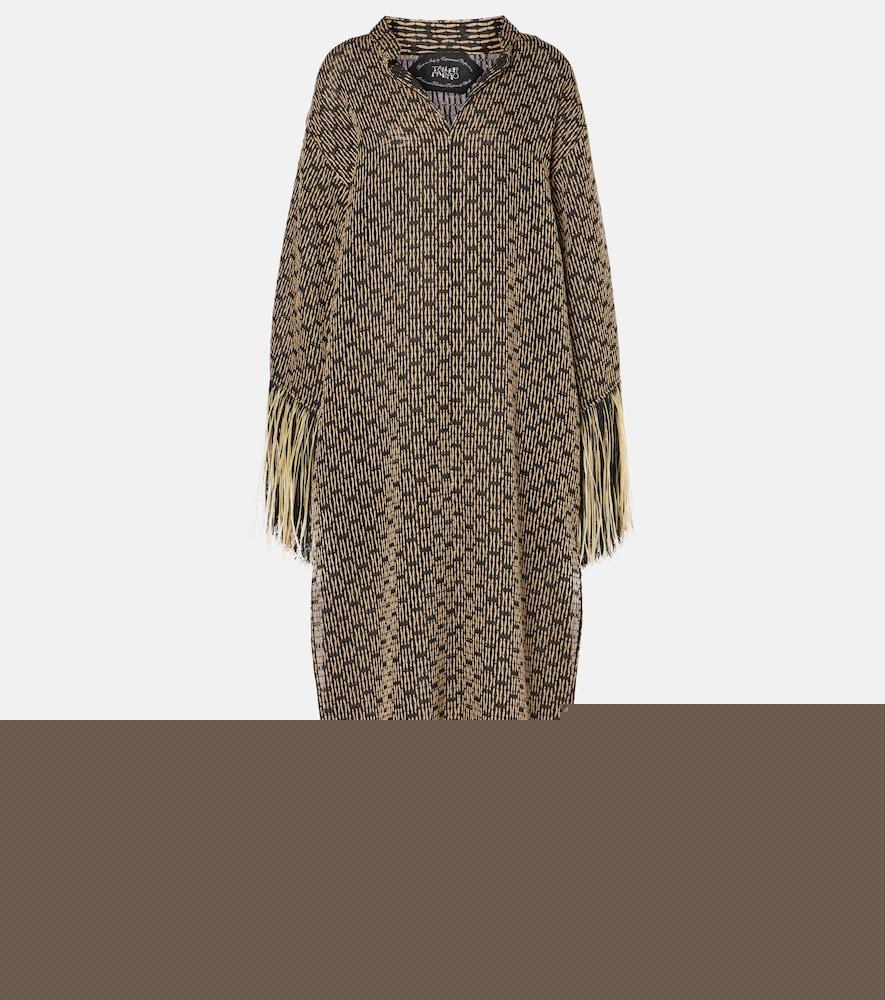 taller marmo tigris maxi dress