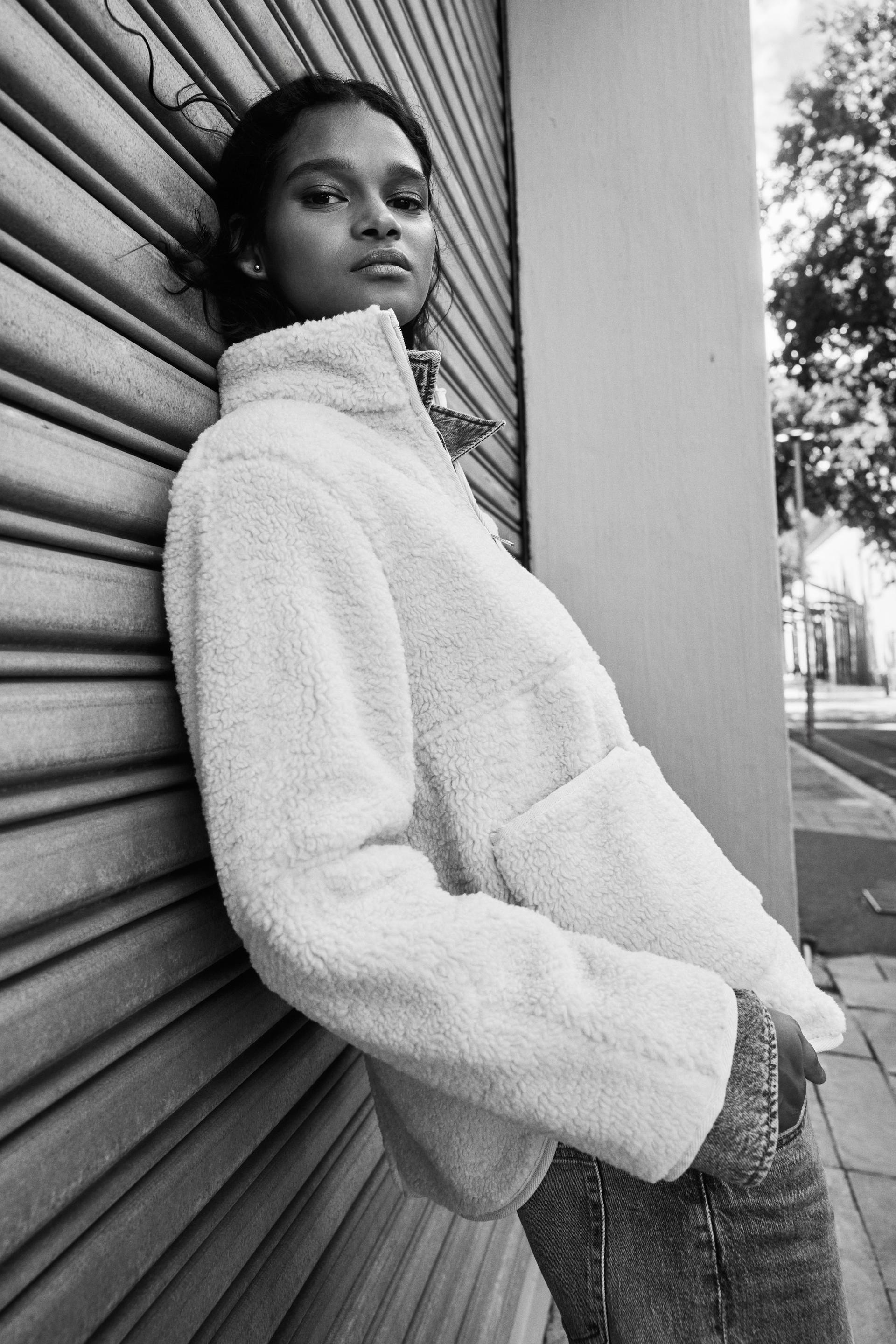 teddy fleece jacket