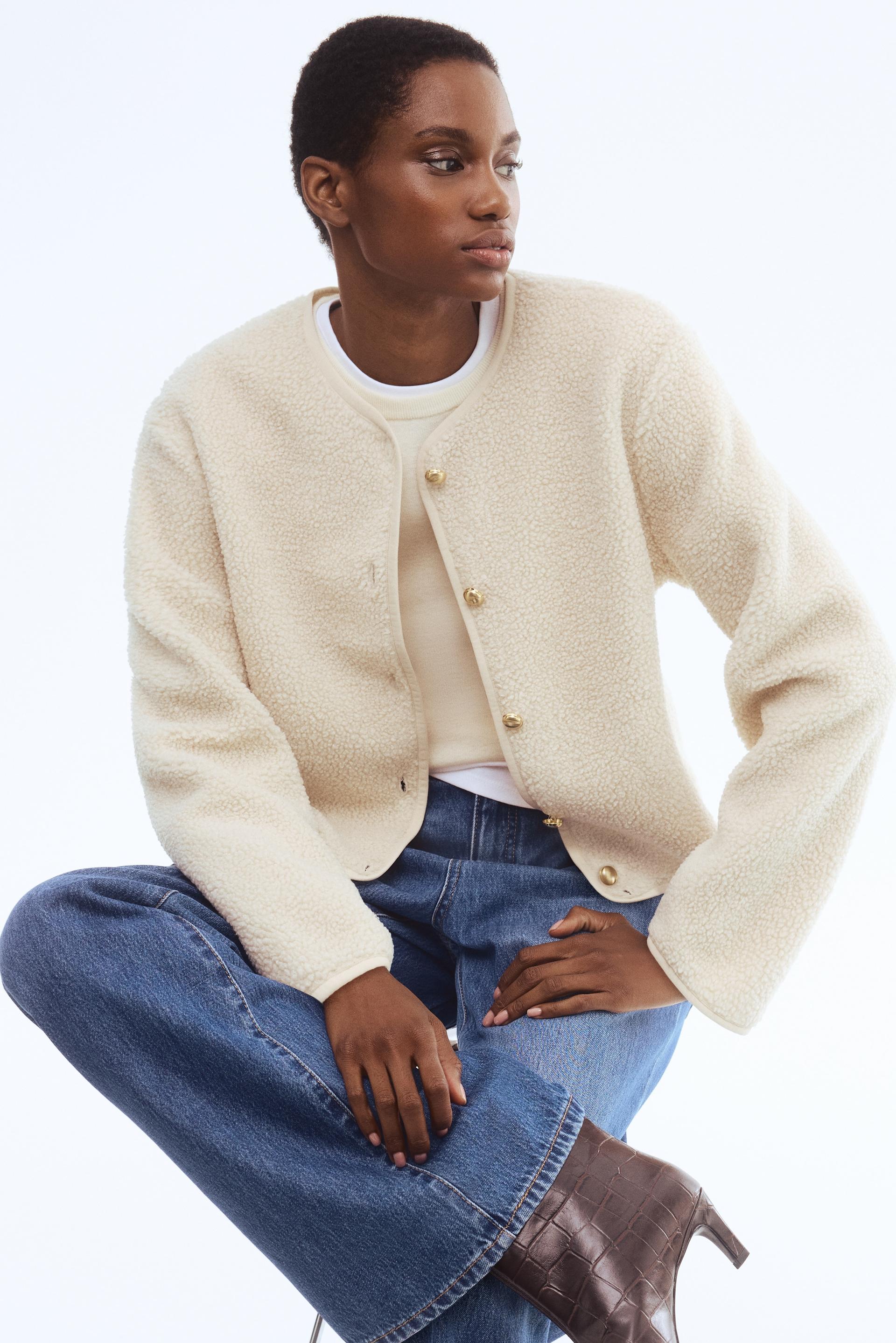 teddy fleece jacket