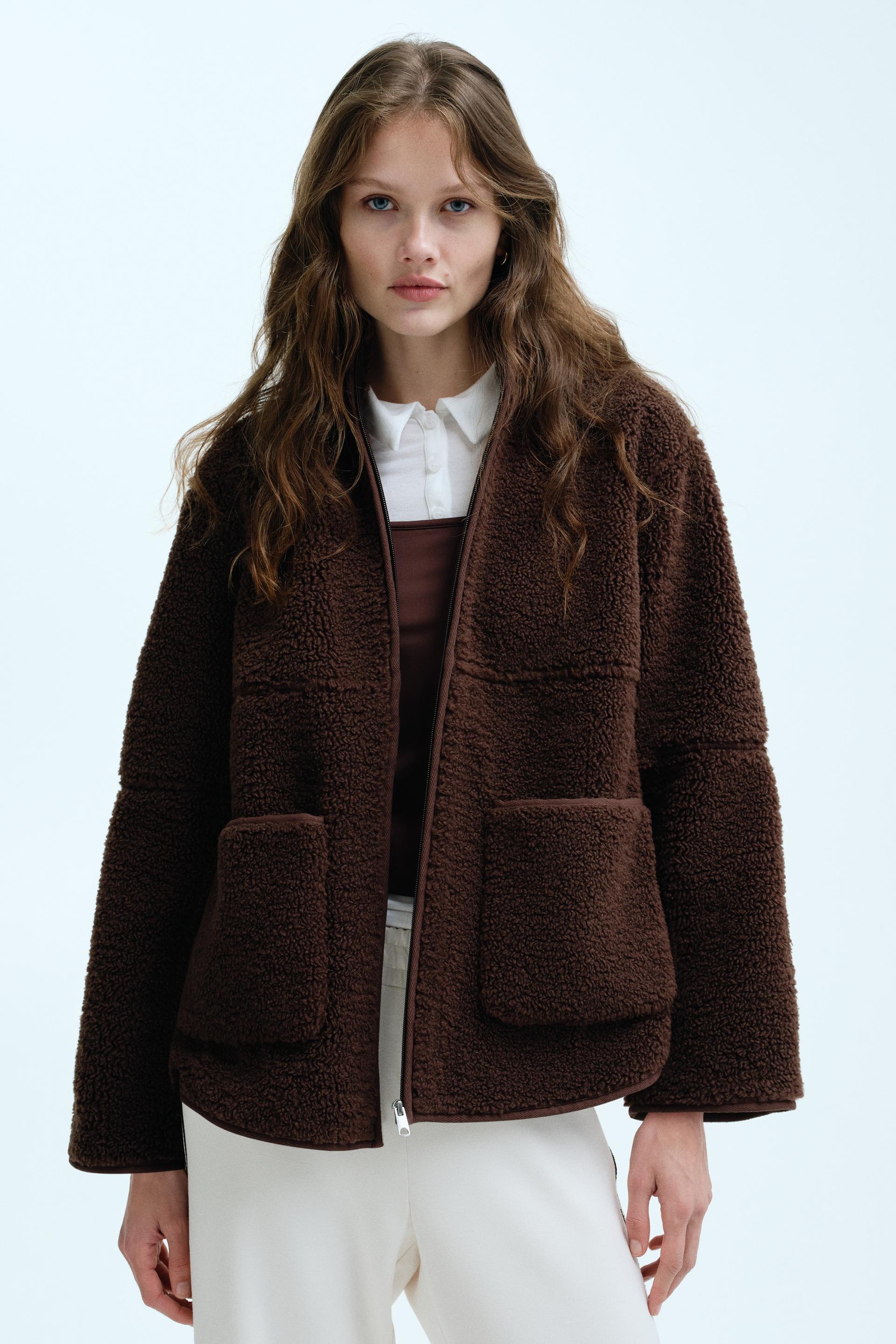 teddy fleece jacket