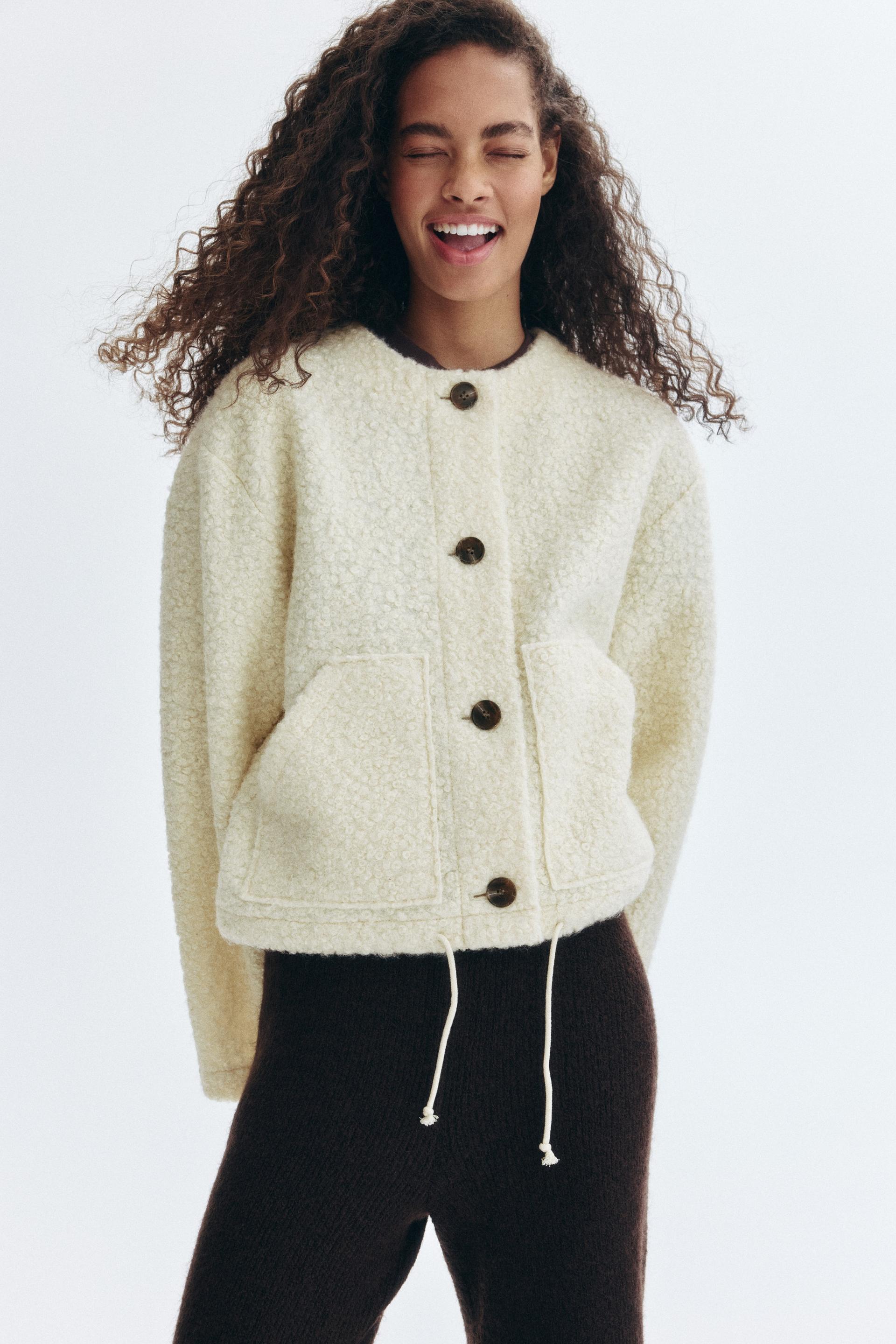 teddy fleece jacket
