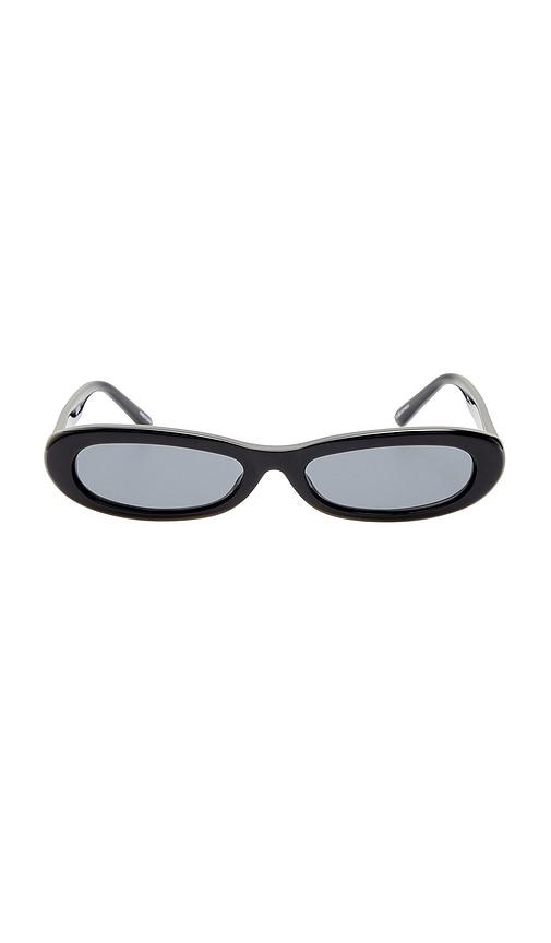 the attico andrea sunglasses in black.