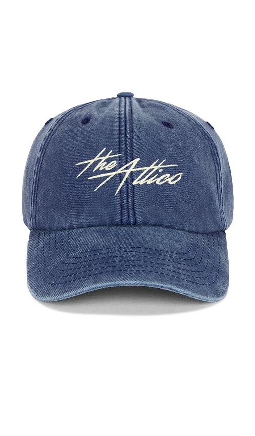 the attico baseball hat in navy. - size s/m (also in )