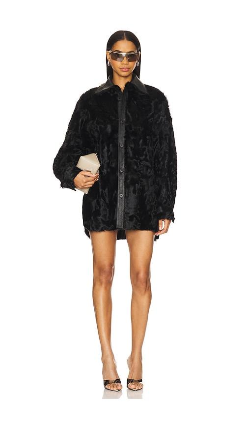 the attico bomber jacket in black. - size 40 (also in 42, 44)