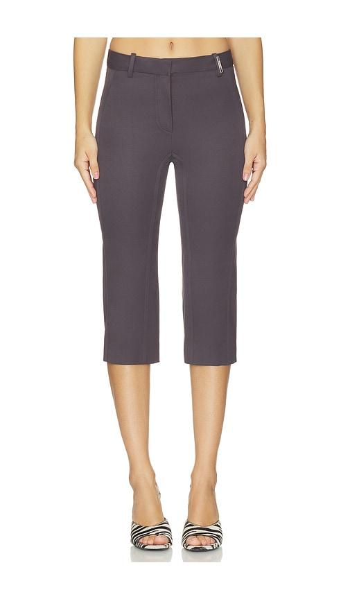 the attico capri pant in purple. - size 36 (also in 38, 40, 42)