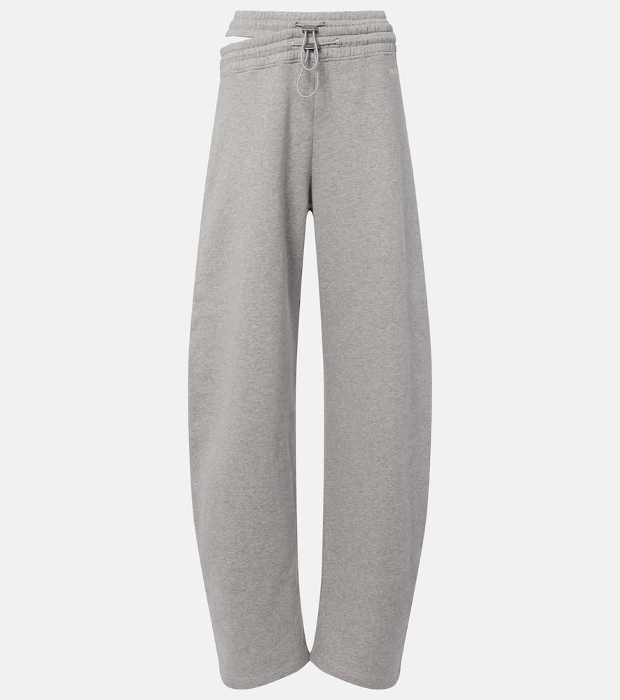 the attico cotton jersey sweatpants