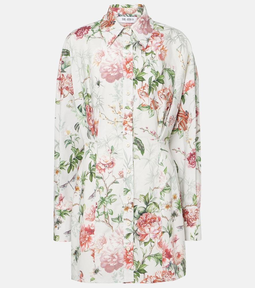 the attico cotton minidress