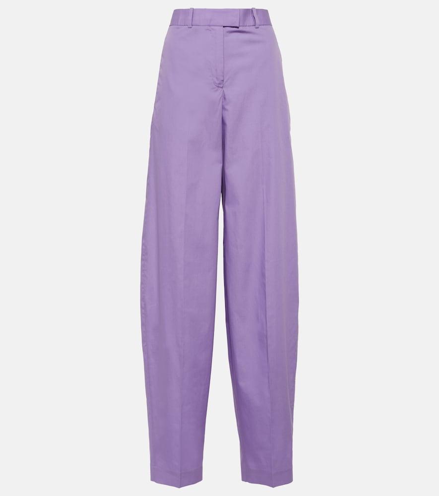 the attico jagger high-rise wide-leg pants