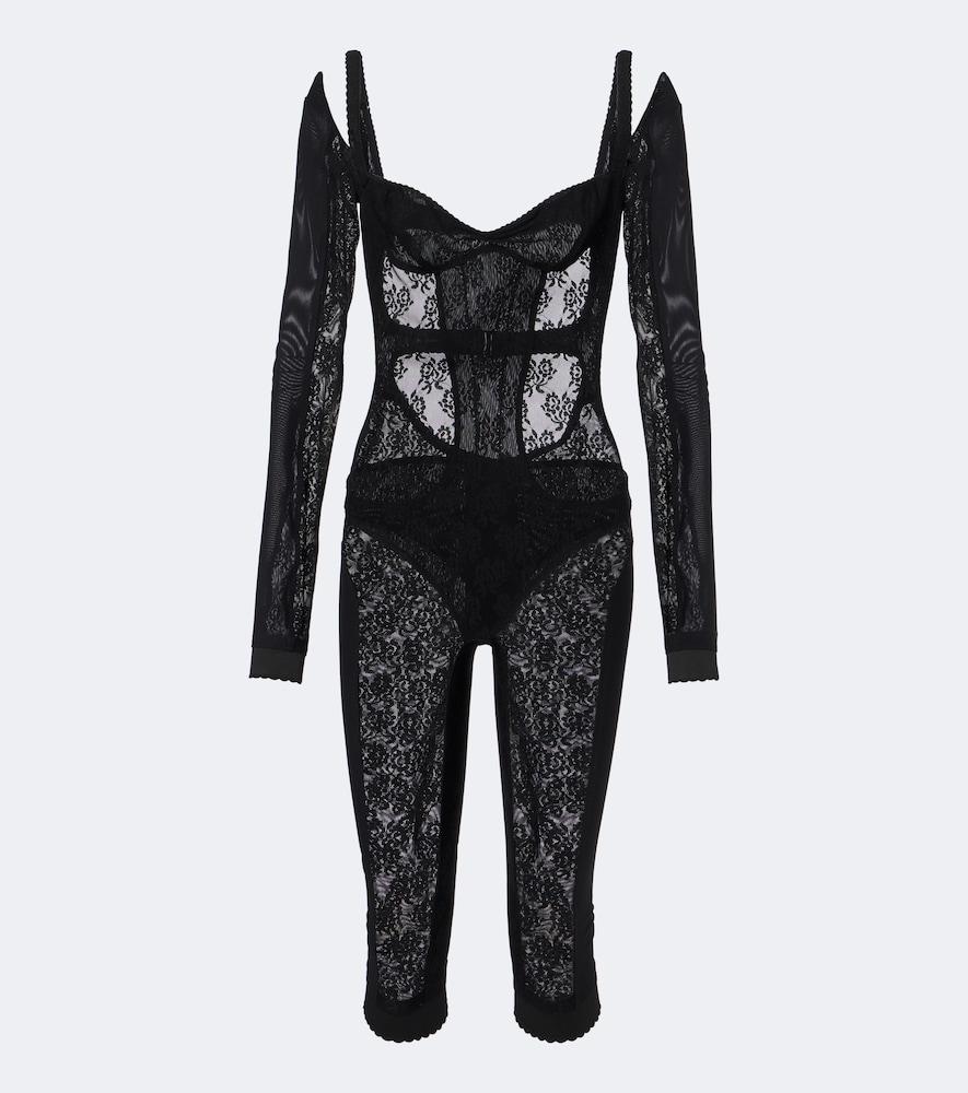 the attico lace jumpsuit