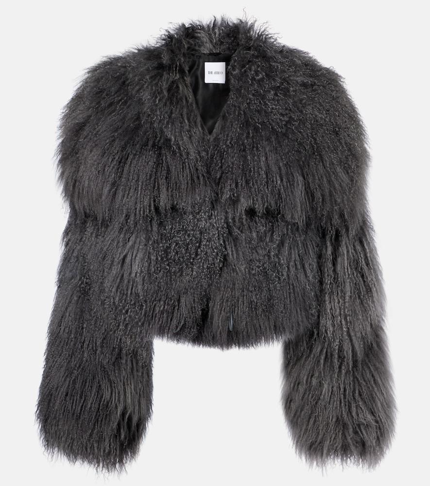 the attico shearling jacket