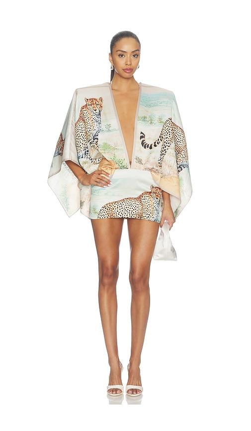 the dolls house alexis dress in multi. - size m (also in s, xs)