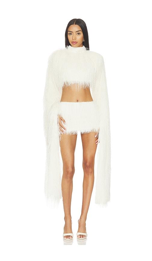 the dolls house gia top in white. - size s (also in xs)