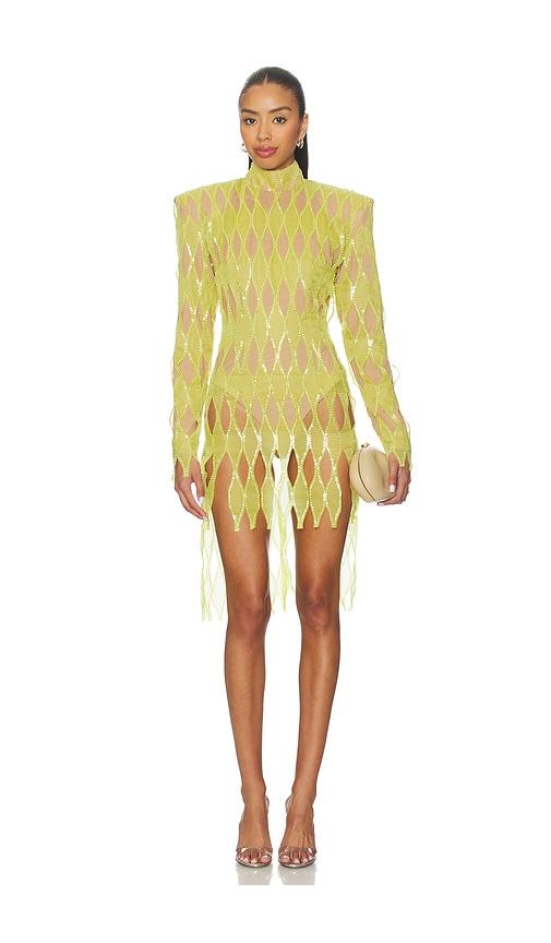 the dolls house harlequin romper in green. - size m (also in xs, s)