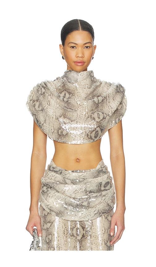 the dolls house lucinda top in cream. - size m (also in xs, s)
