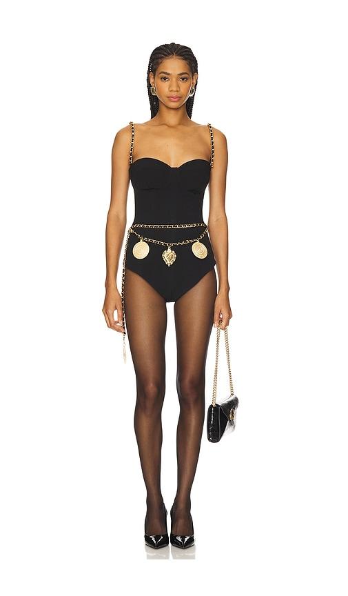the dolls house martina romper in black. - size m (also in xs)