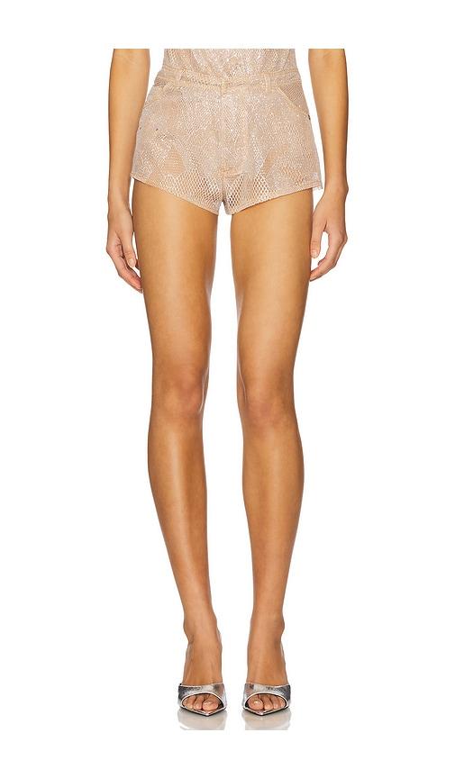 the dolls house starr short in neutral. - size l (also in m, xl/1x)