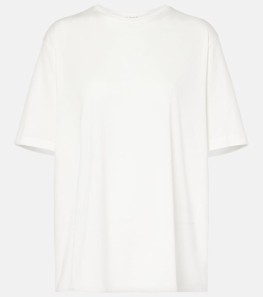 the frankie shop harper cotton jersey t-shirt