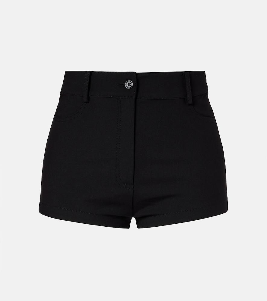 the frankie shop leon high-rise shorts