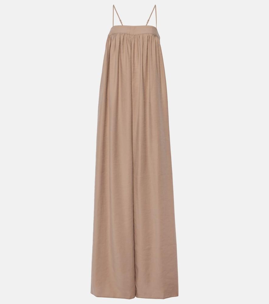 the frankie shop maude gathered jumpsuit