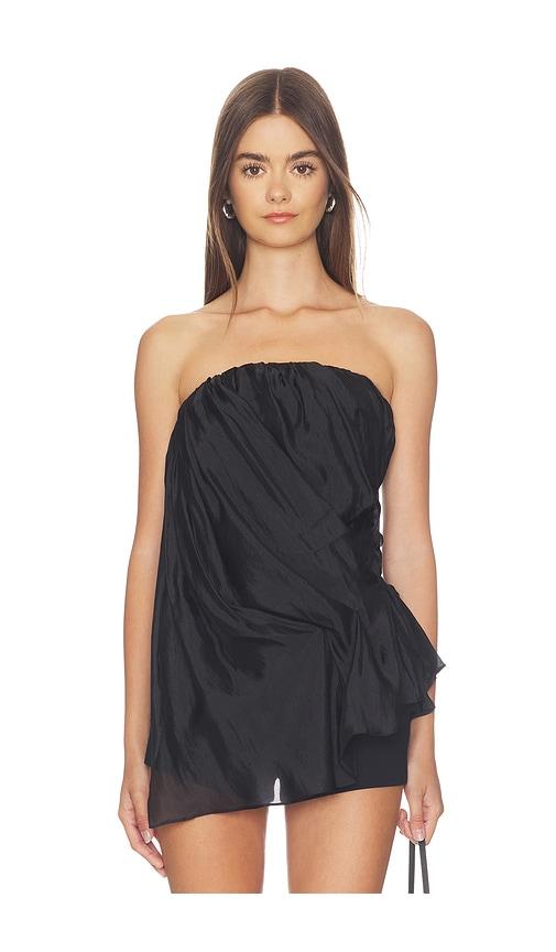 the garment gilian bustier in black. - size 4 (also in 6)