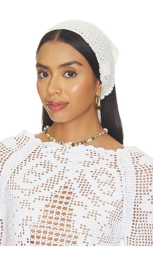 the garment maldive bandana in ivory.