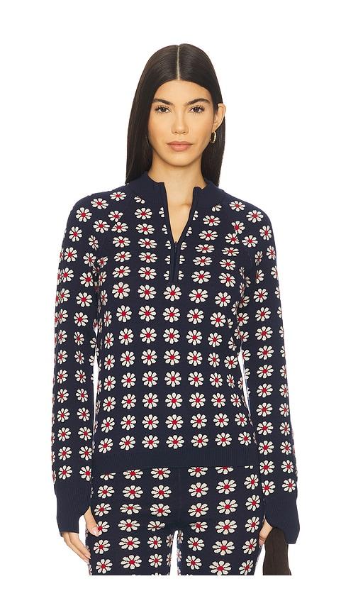 the great merino quarter zip in navy. - size l (also in xs)