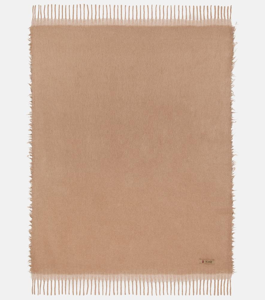 the house of lyria amaranto alpaca wool-blend throw