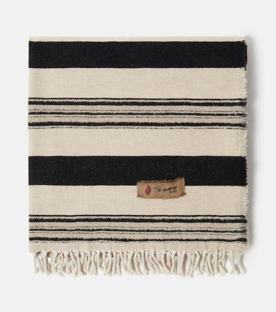 the house of lyria amnesia cotton and wool-blend throw