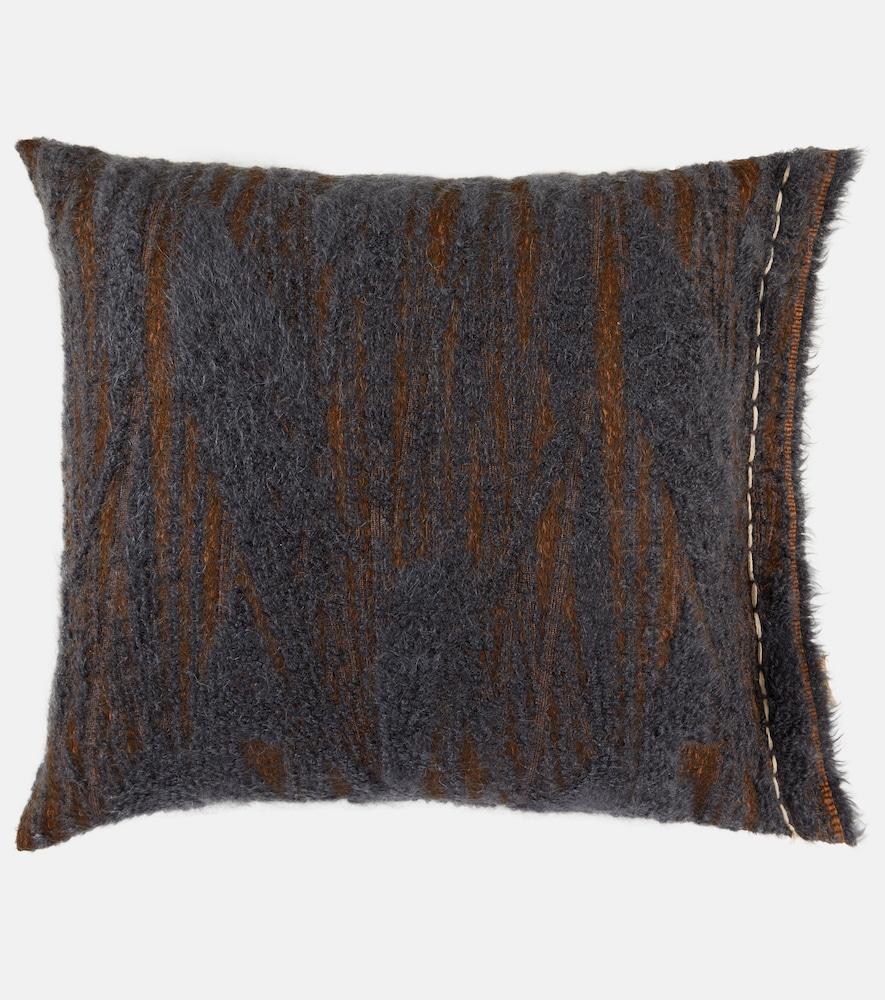 the house of lyria angaria wool-blend cushion
