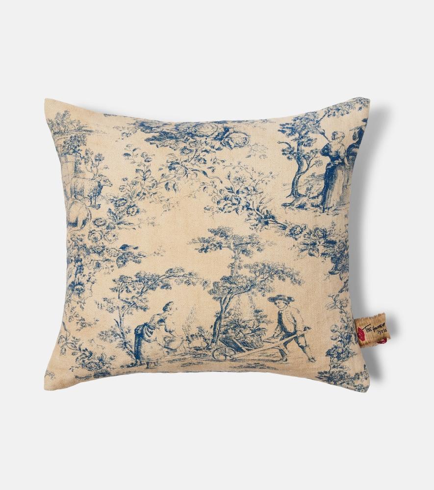 the house of lyria glafira linen cushion