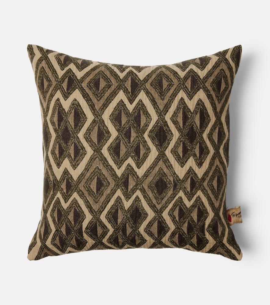 the house of lyria zefiro linen cushion