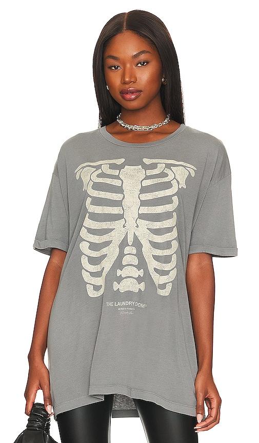 the laundry room spooky oversized tee in grey. - size m (also in s)