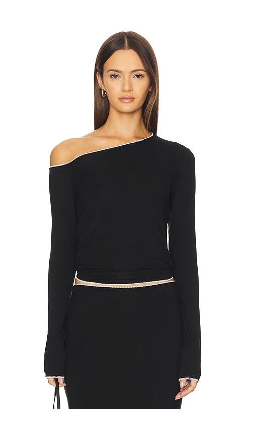 the line by k adrira top in black. - size m (also in xs, s)
