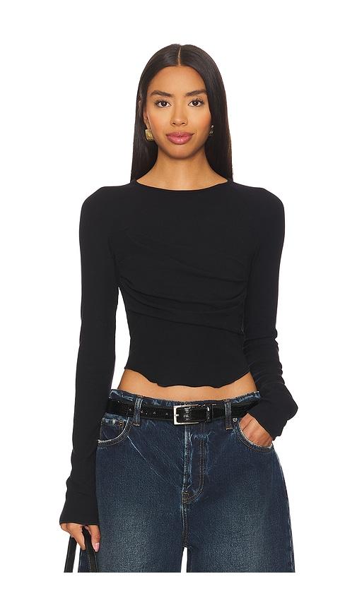 the line by k cathal t-shirt in black. - size m (also in xs, s)