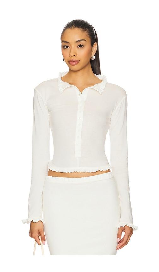 the line by k dolino top in white. - size m (also in s)
