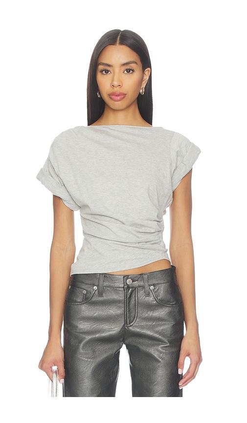 the line by k francine t-shirt in light grey. - size l (also in xs, s, m)
