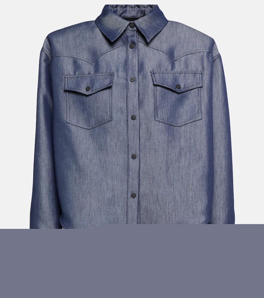 the mannei toledo cotton-blend shirt