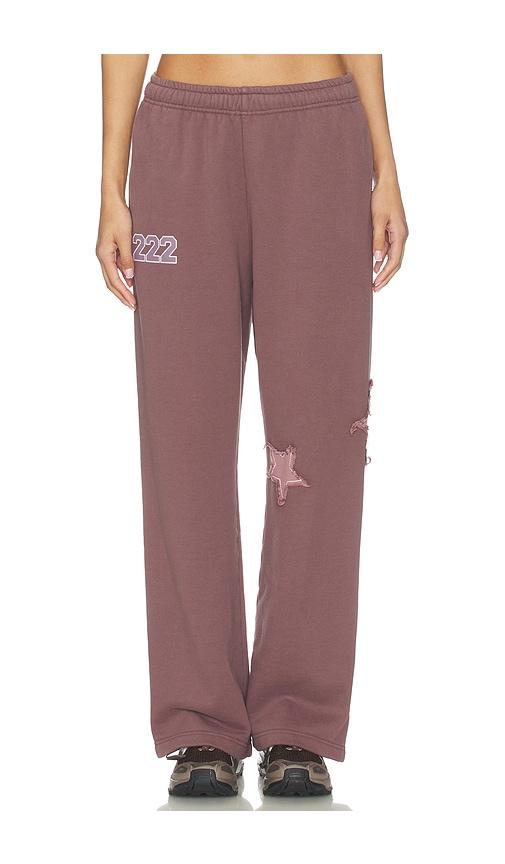 the mayfair group orebella by bella hadid x mayfair on your way back to yourself sweatpants in brown. - size l/xl (also in s/m, xs)