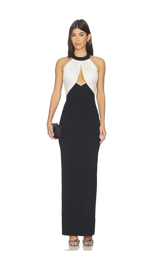 the new arrivals by ilkyaz ozel asena dress in black. - size 36/4 (also in 38/6, 40/8)