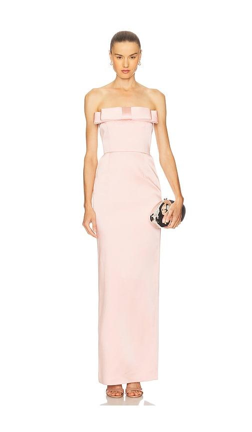 the new arrivals by ilkyaz ozel sisu maxi dress in rose. - size 34/2 (also in 36/4)