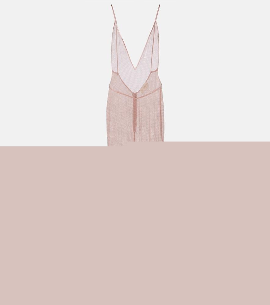 the new arrivals ilkyaz ozel claudie sequined sheer gown