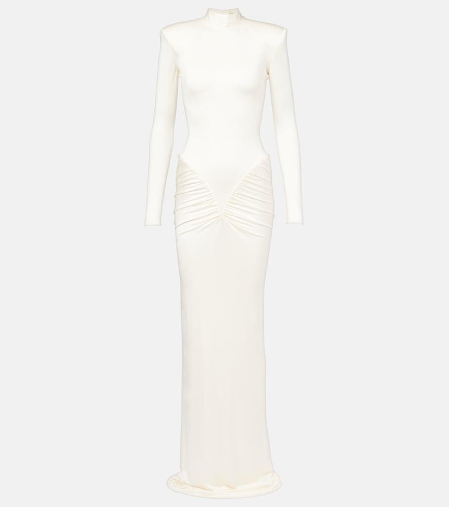 the new arrivals ilkyaz ozel darja ruched gown