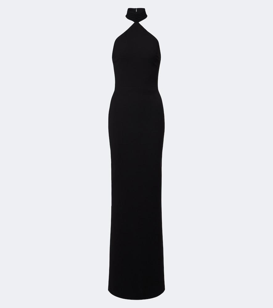 the new arrivals ilkyaz ozel kailash halterneck gown