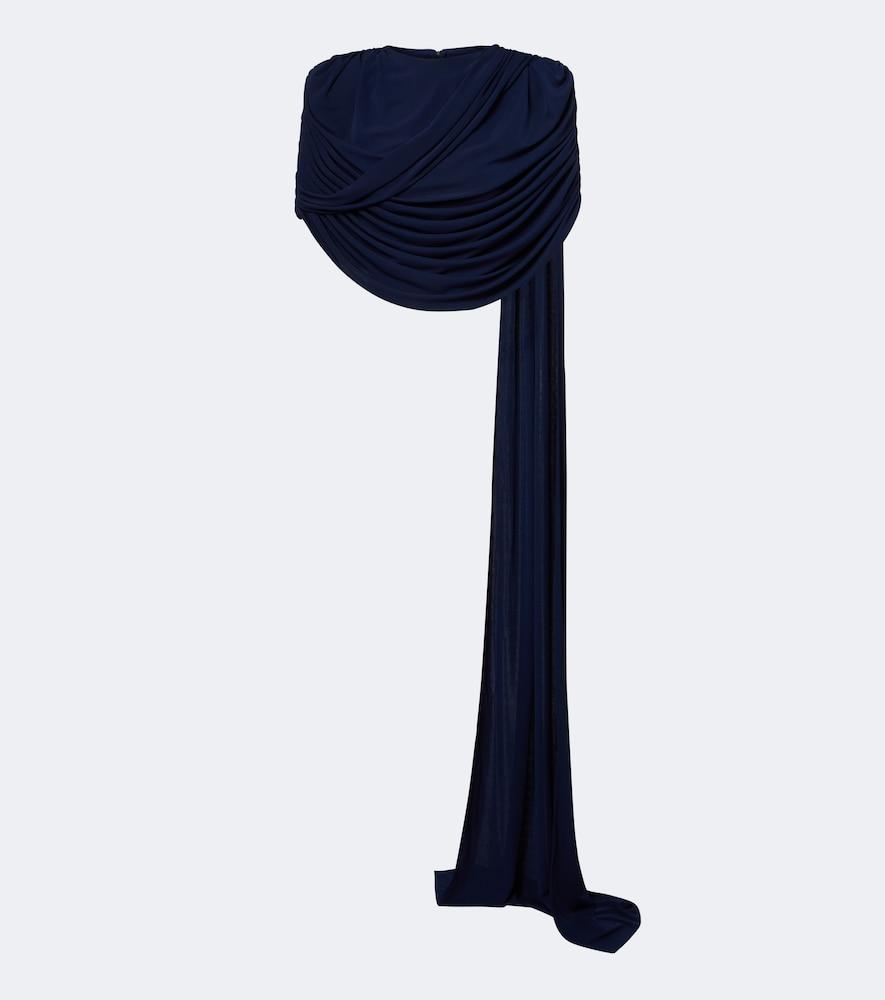 the new arrivals ilkyaz ozel khara draped top
